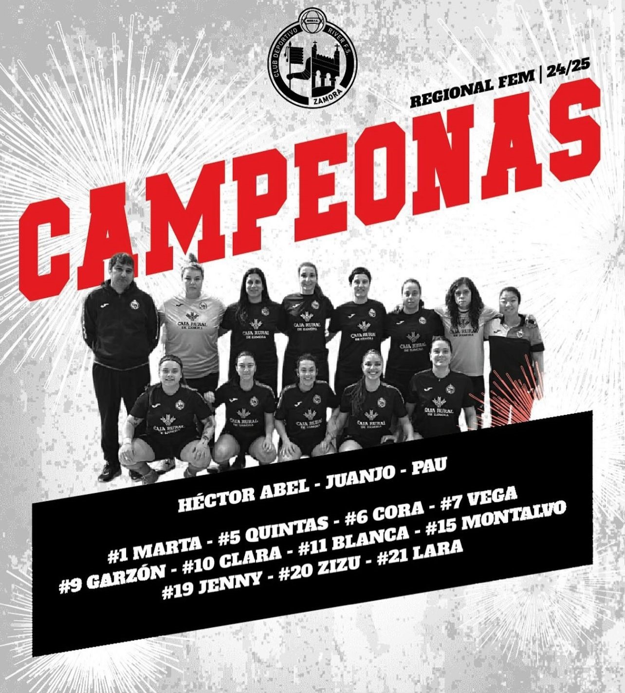 El C.D. River Zamora FS presenta la temporada 2024-25