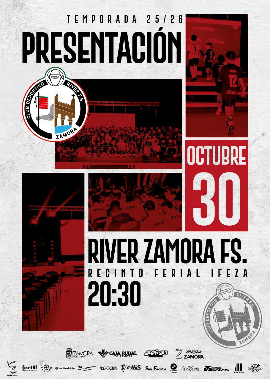 El C.D. River Zamora FS presenta la temporada 2024-25