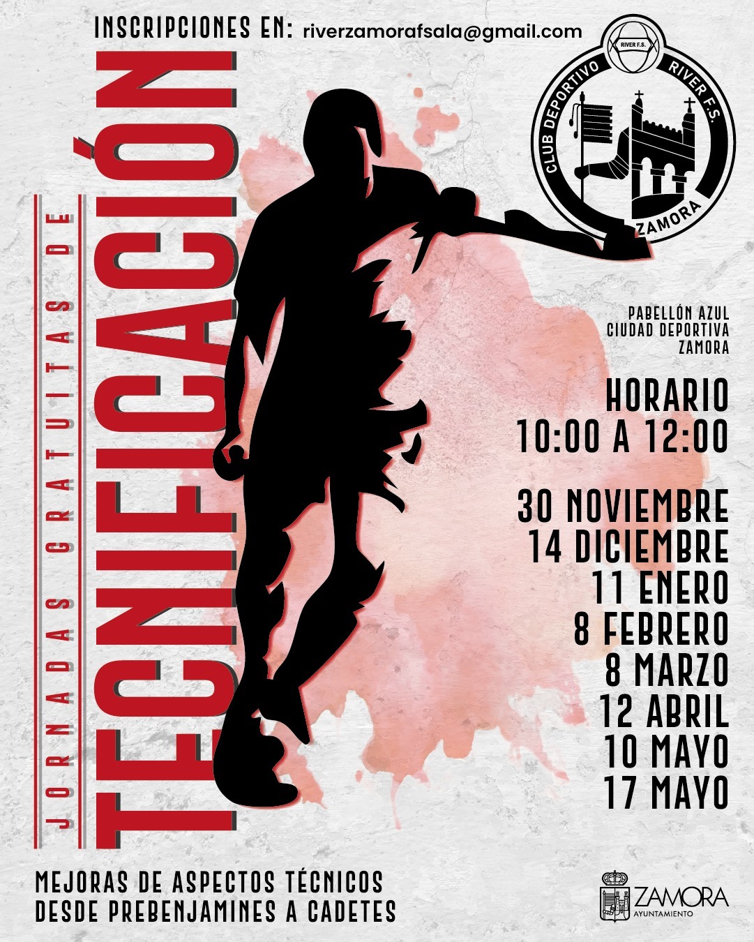 Jornadas de tecnificación de fútbol sala
