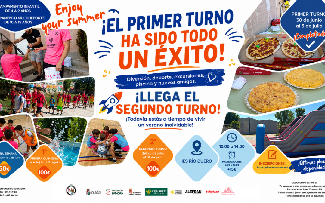 Finaliza con éxito el primer turno del Campamento Urbano